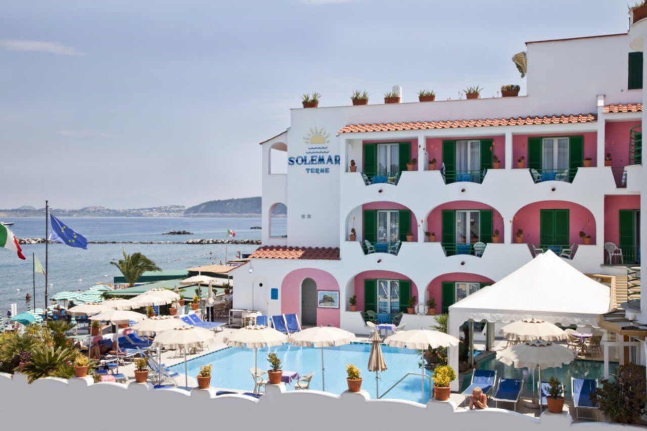 Hotel Solemare Beach & Beauty Spa Ischia Kültér fotó